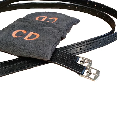 Путлища гладкие из одинарной высококачественной кожи