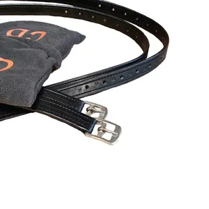 Путлища гладкие из одинарной высококачественной кожи